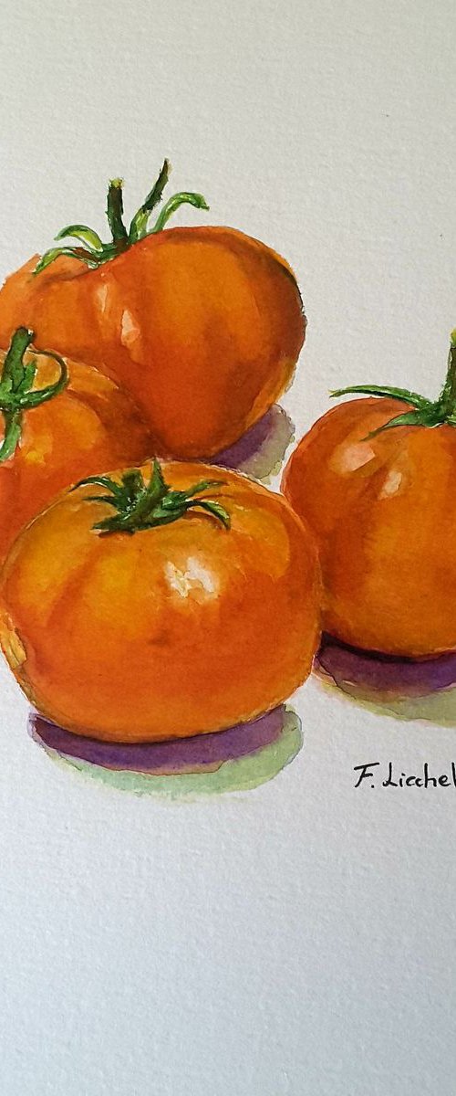 Tomatoes n.3 by Francesca Licchelli