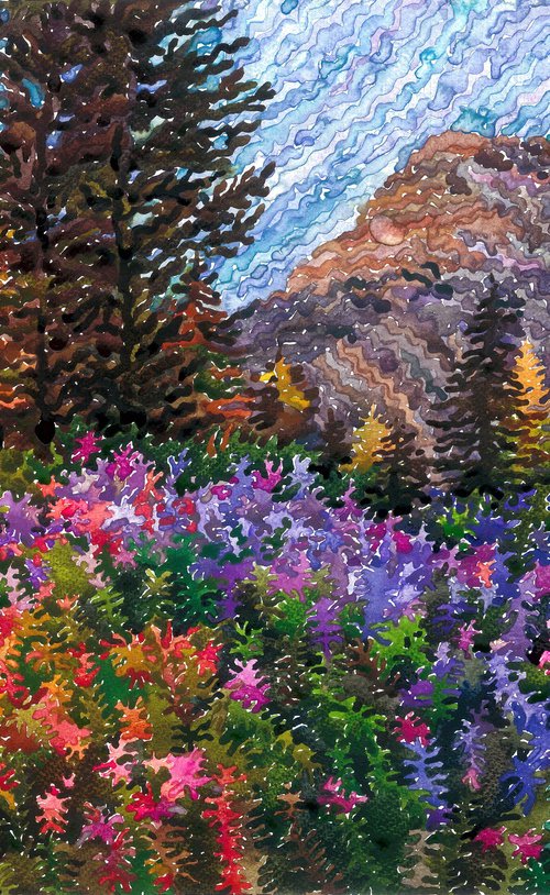 Mount Rainier National Park by Tanbelia