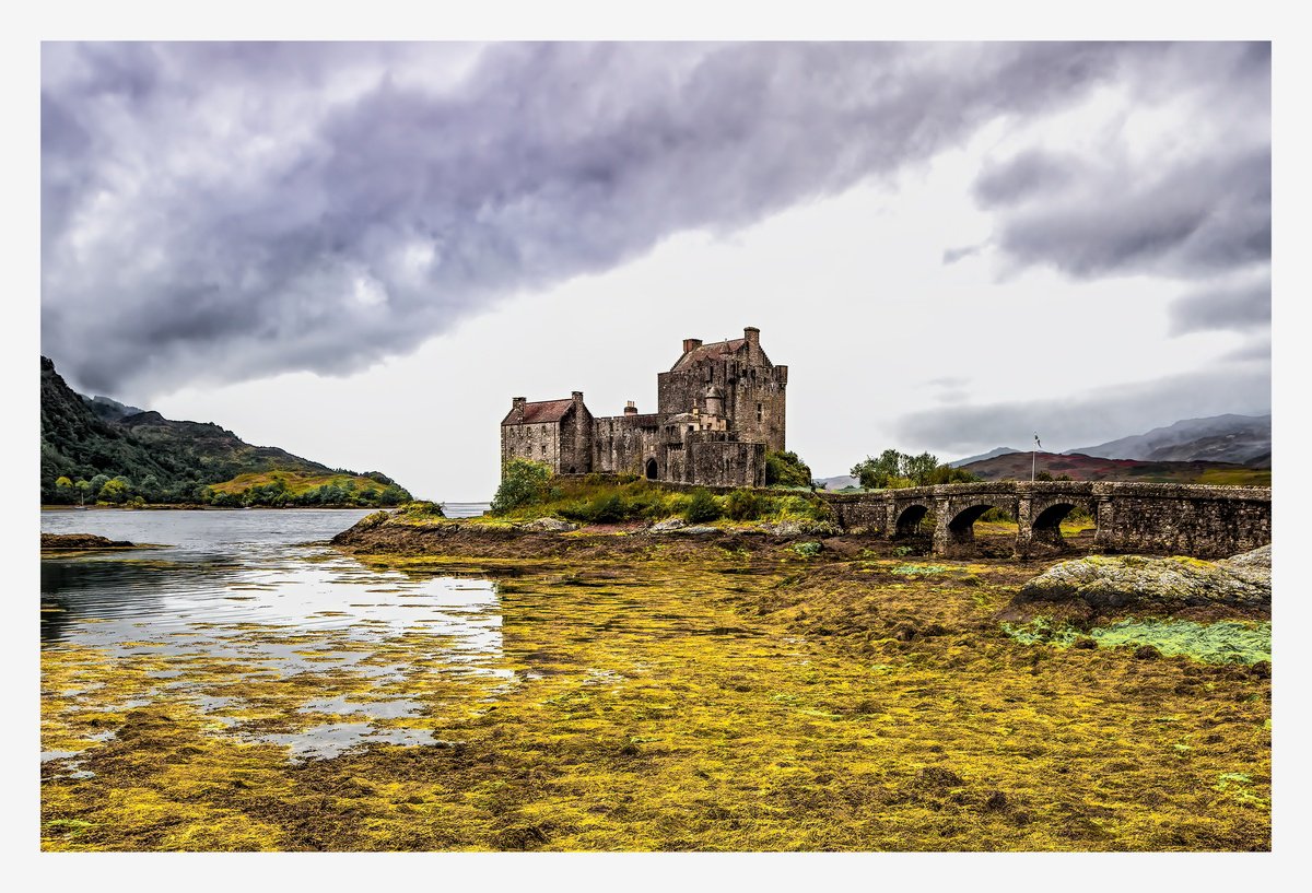 Eilean Donan Castle Southside - Kyle of Lochalsh Western Scottish Highlands by Michael McHugh