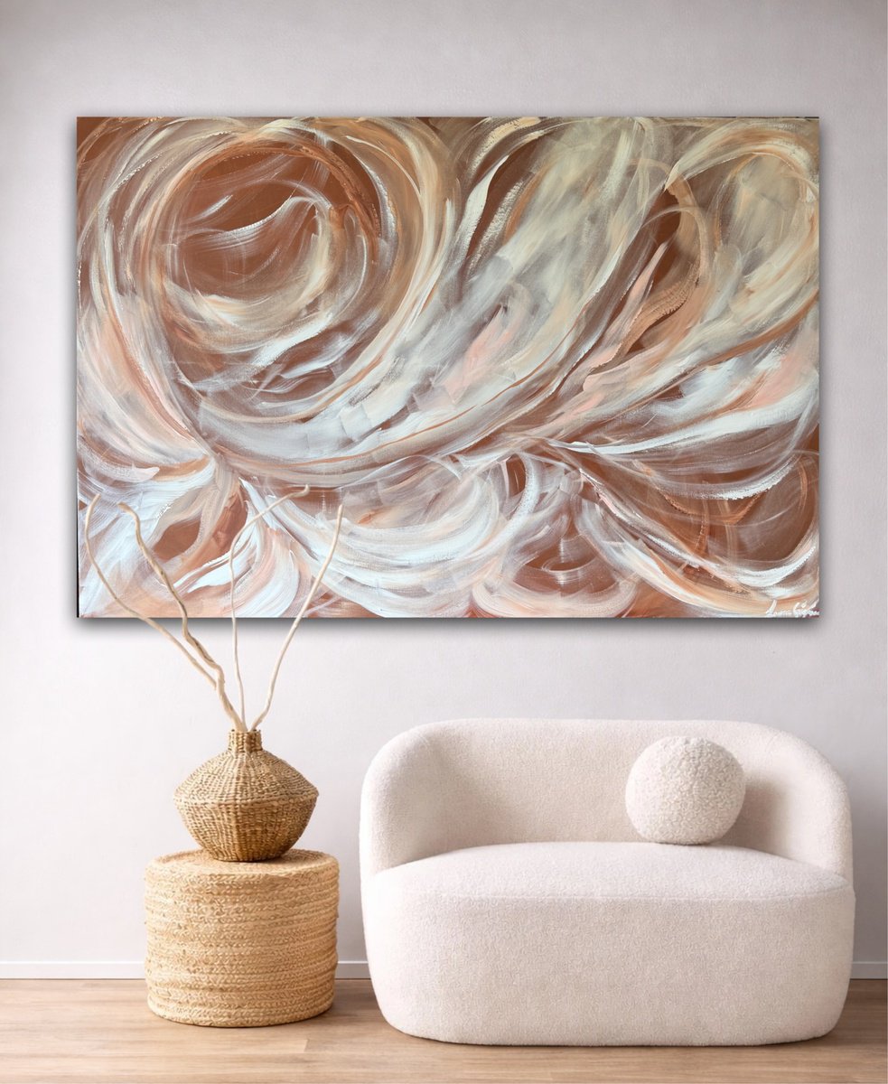 Desert Mirage By Ivana Gigovic, 59 X 39, Artwork For Sale On Artfinder