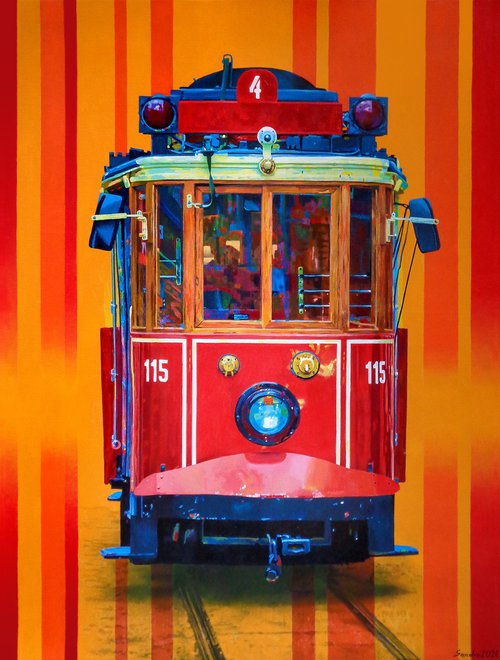 Istanbul Historic Tram by Sandro Chkhaidze