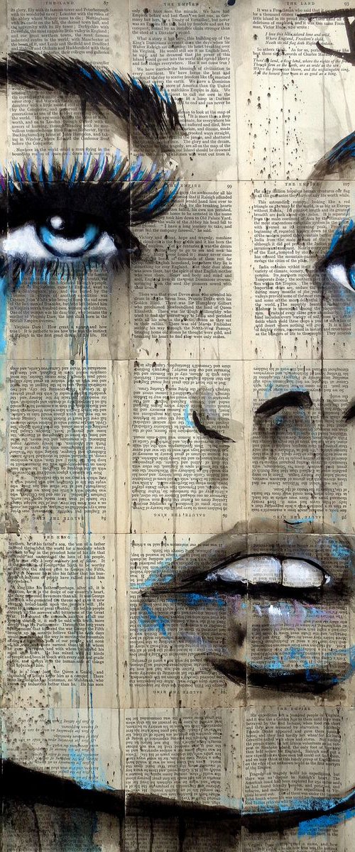 BLUE ALIVE by Loui Jover