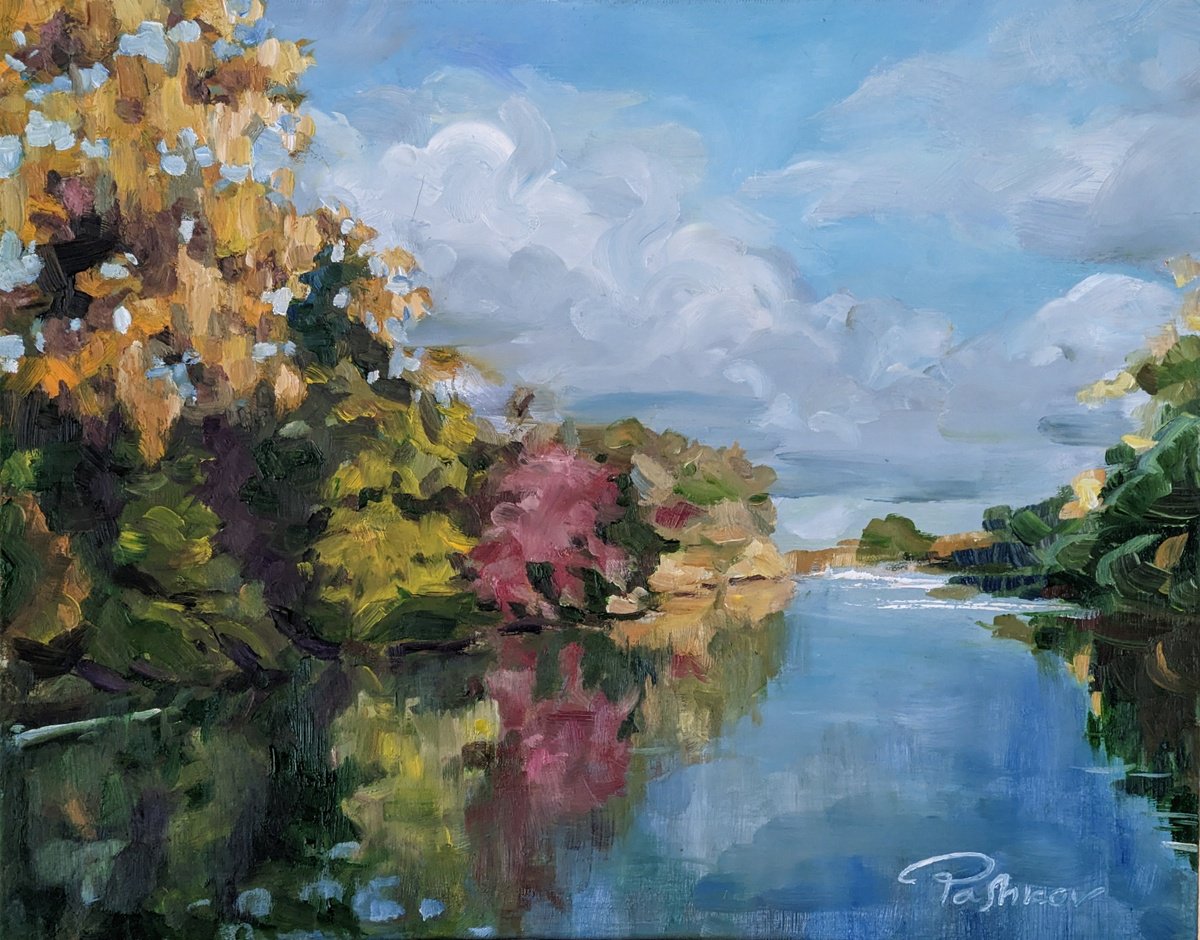 Autumn Start By Yurii Pashkov, 16 X 12, Artwork For Sale On Artfinder