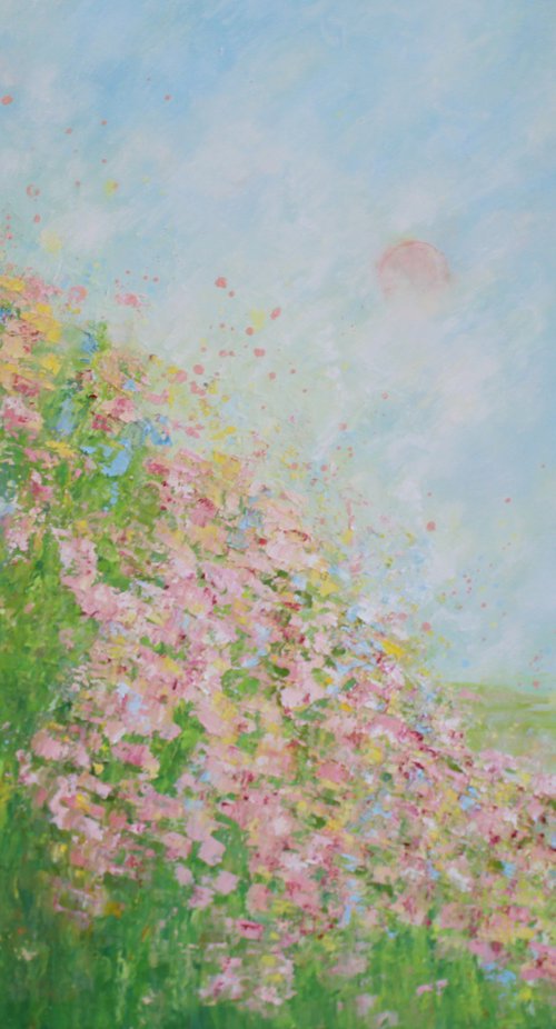 PINK SUMMER MORNING by Therese O'Keeffe