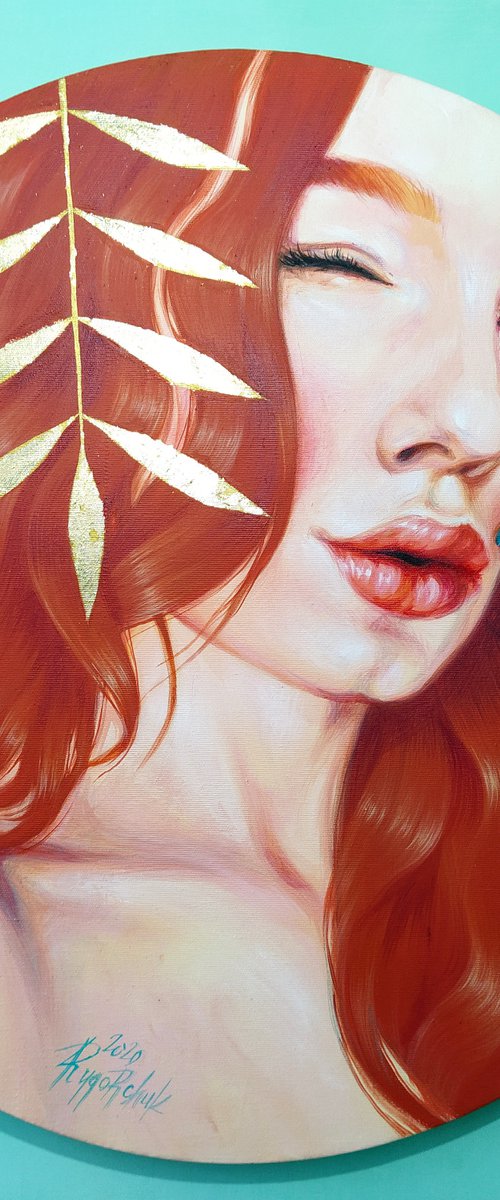 Fiery Beauty by Lesja Rygorczuk