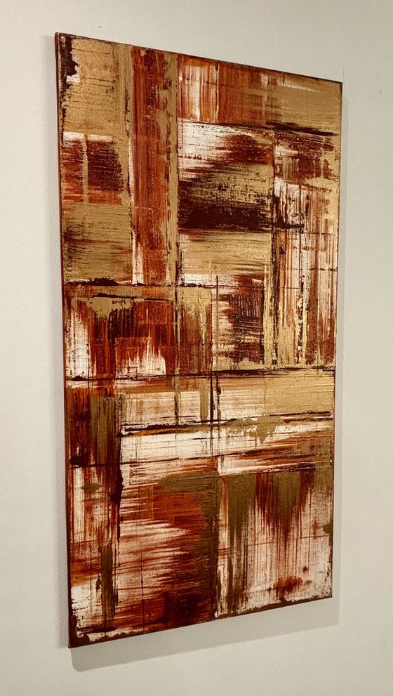 Field of Study Ochre 50x100x2 cm