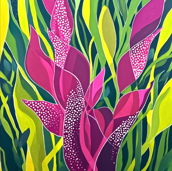 Tropical Leaves Dance #1