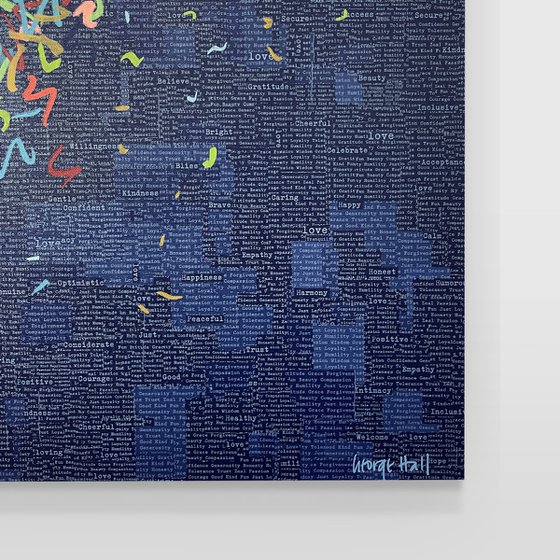 Night Optimist 127 x 127cm
