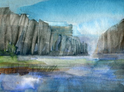 Cliffs and Caves by Elizabeth Anne Fox