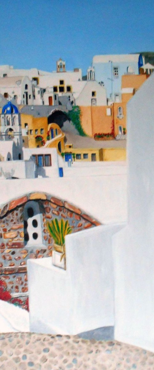 Santorini by Jeffrey Allen Phillips - My JP Art