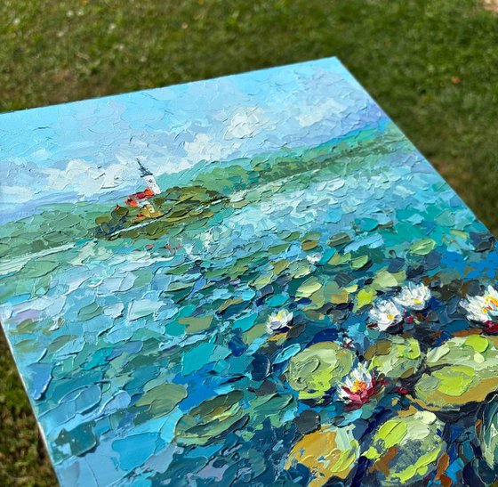 "Water lilies on Lake Bled"