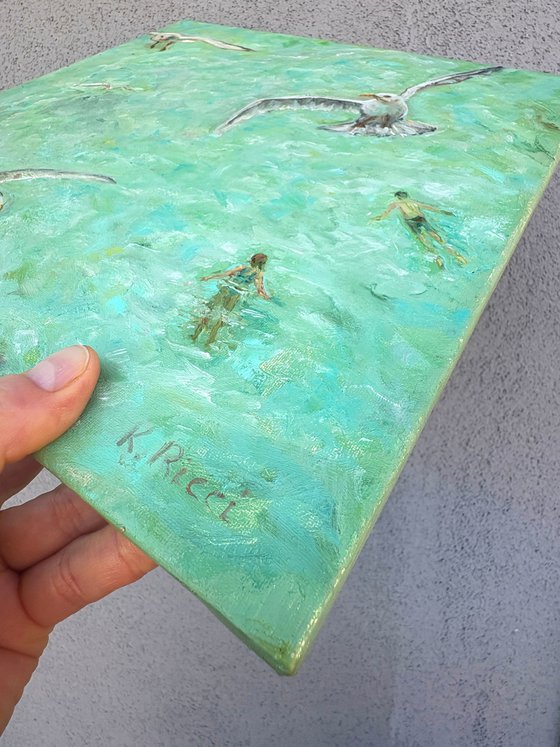 Seagulls and Swimmers