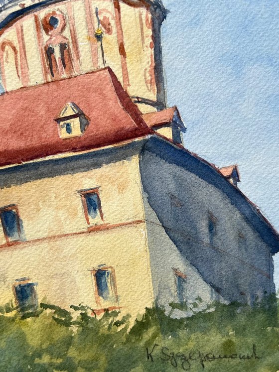 The castle at Český Krumlov