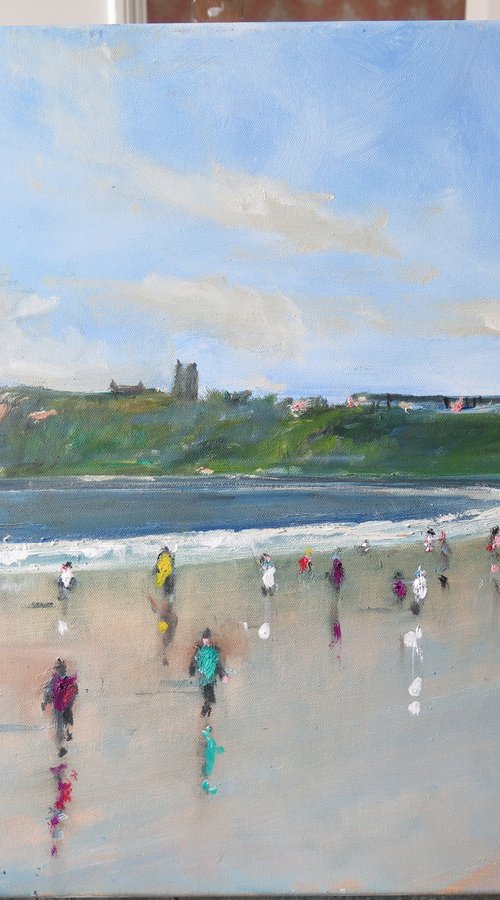 Scarborough Castle, April 30 by Malcolm Ludvigsen