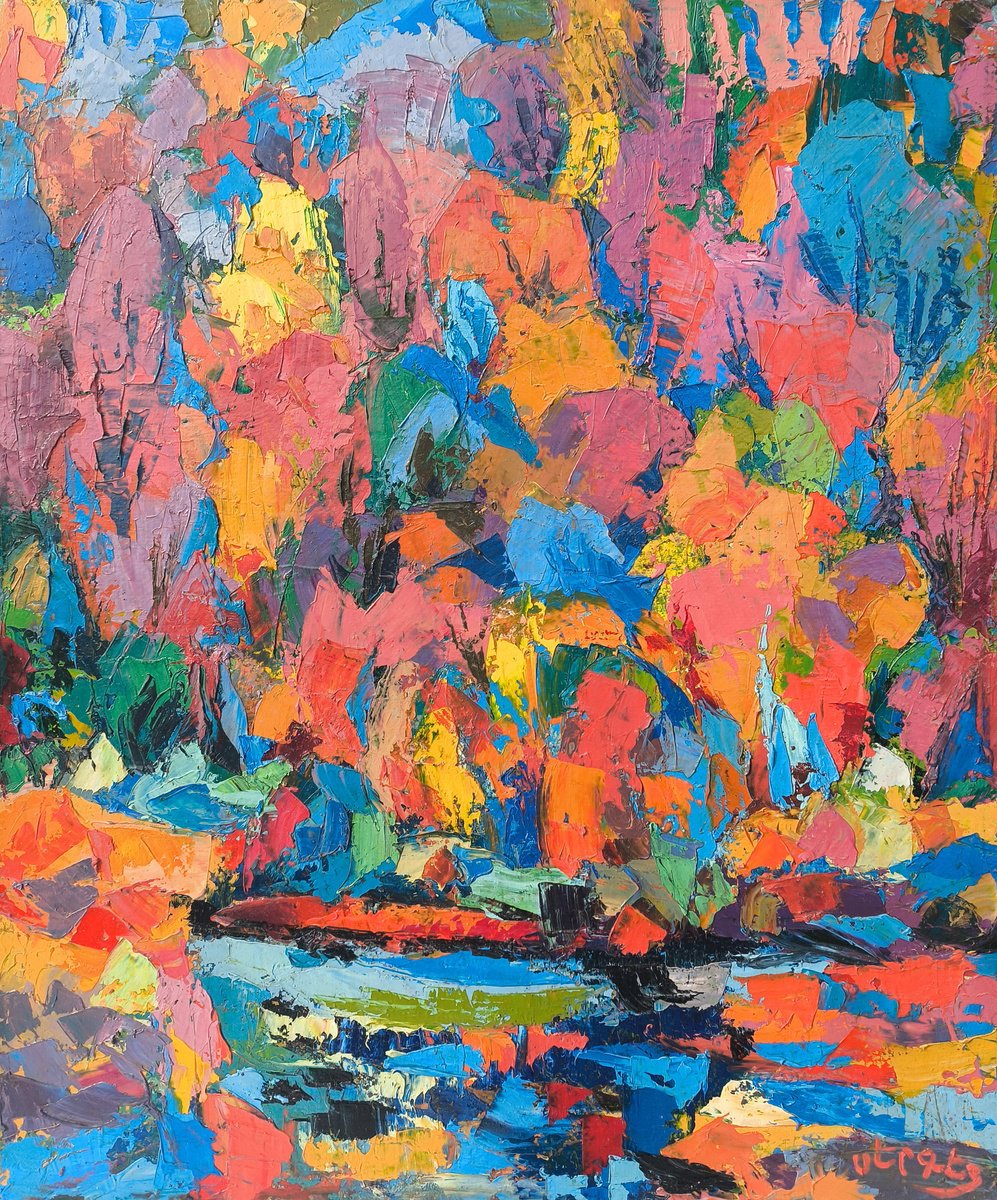 Symphony Of Color By Sergey Arustamyan, 16 X 20, Artwork For Sale On Artfinder