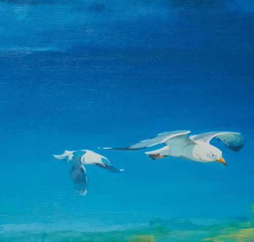 House by the Sea, 80x200cm (32x79in) by Alexander Levich