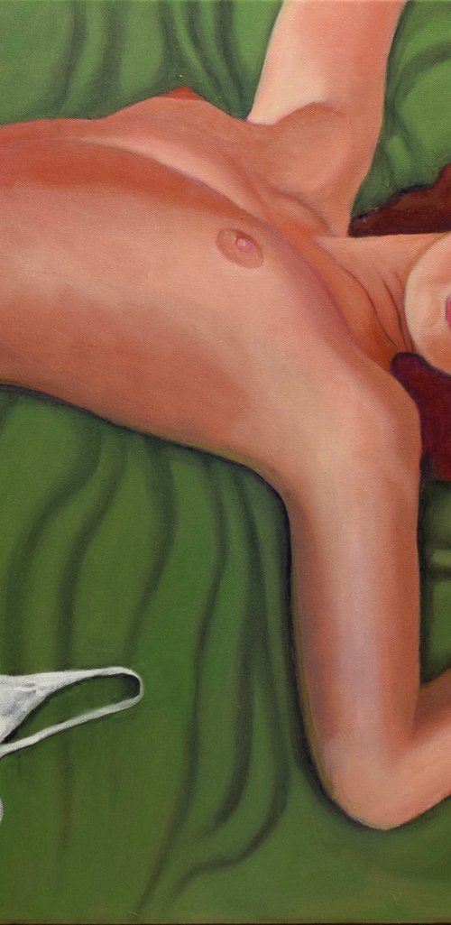 THE SLEEPER WITH HER ALTER EGO by Andrea Vandoni