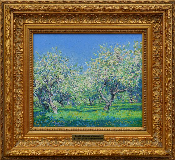 Apple tree in bloom. Kolomenskoye