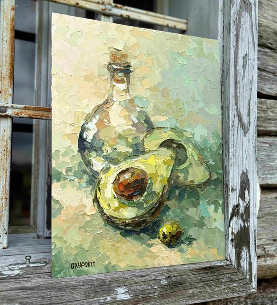 "Still life with avocado"