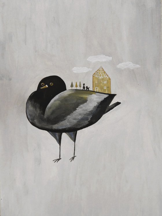 Birds, set of 3