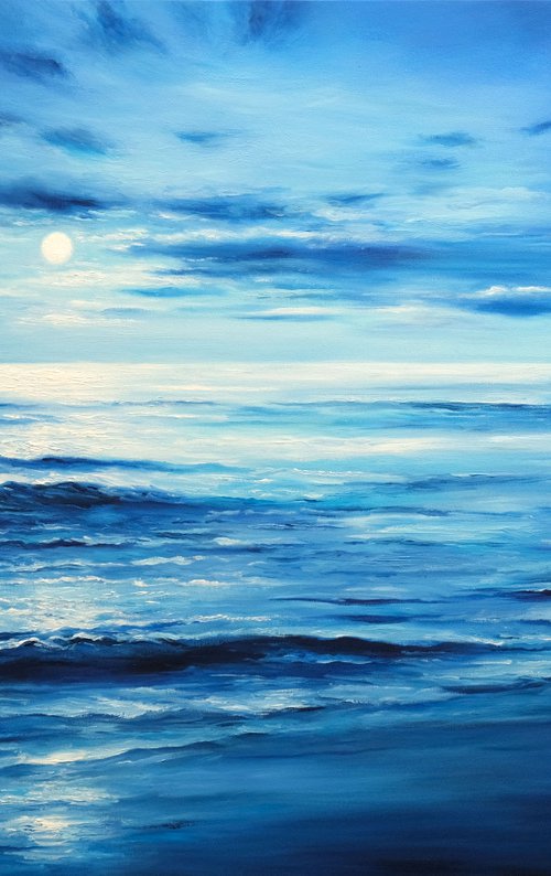 Mediterranean Moonlight by Behshad Arjomandi