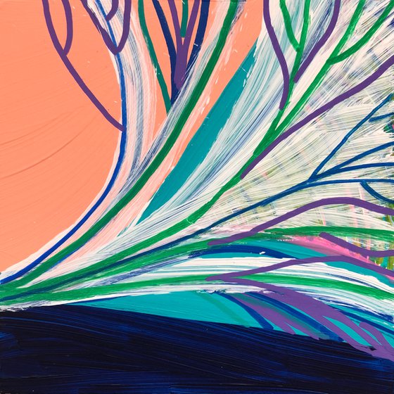 Meli Melo 5 - miniature colourful abstract