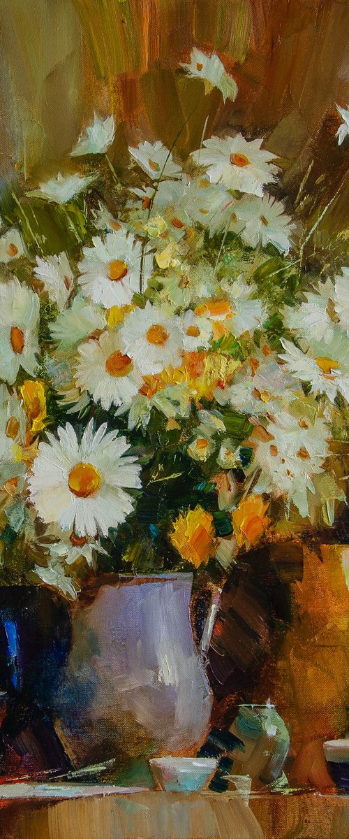 Bouquet of daisies by Valentin