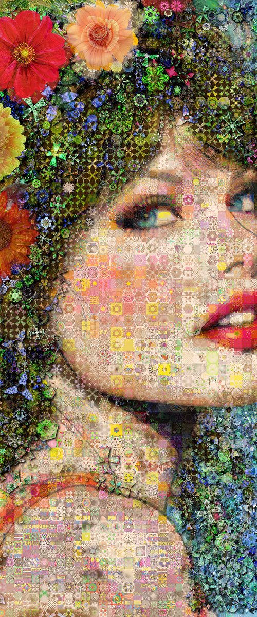 Blank Space Collage by John Lijo Bluefish