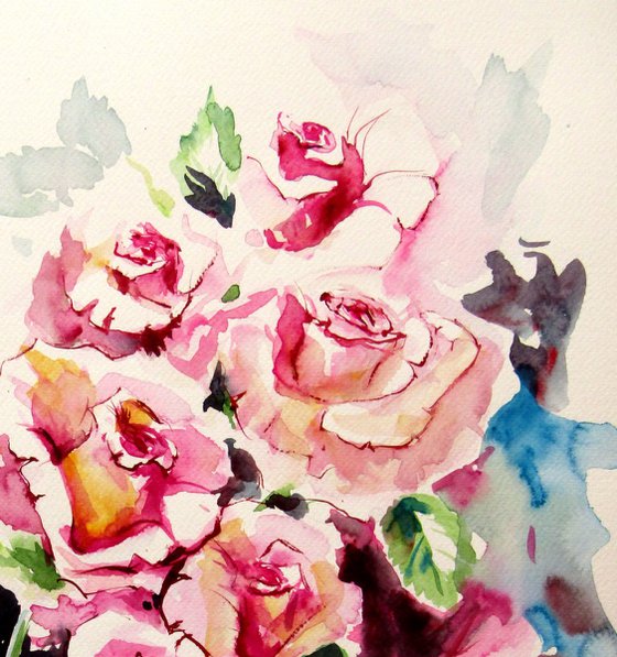 Pink roses