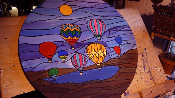 Hot air balloon races