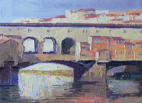 Florence, Plein air by REVAZ TCHEISHVILI