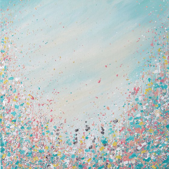 Floral Painting - Kindness Over Coolness