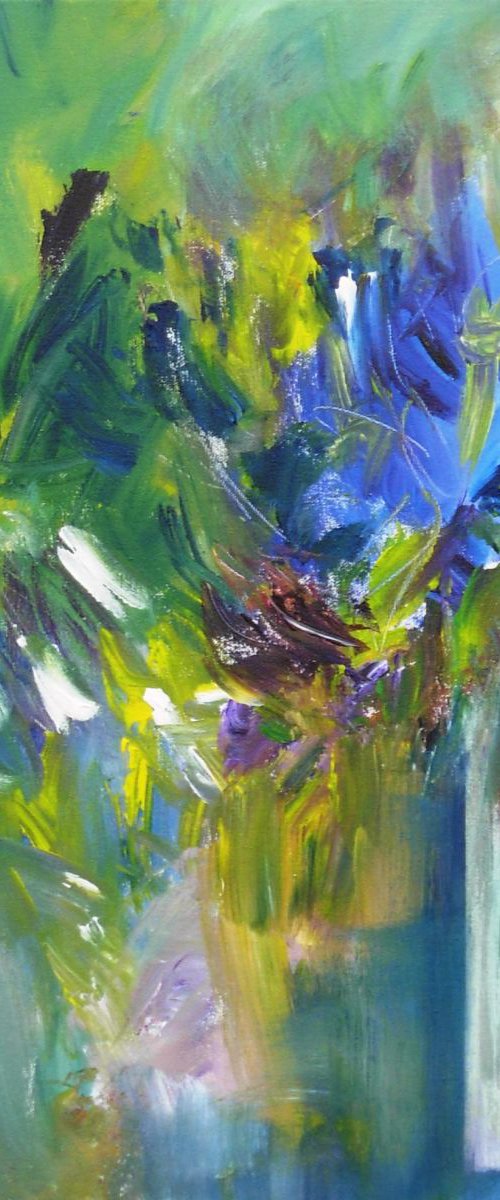 Abstract Floral 4 by Jan Rippingham