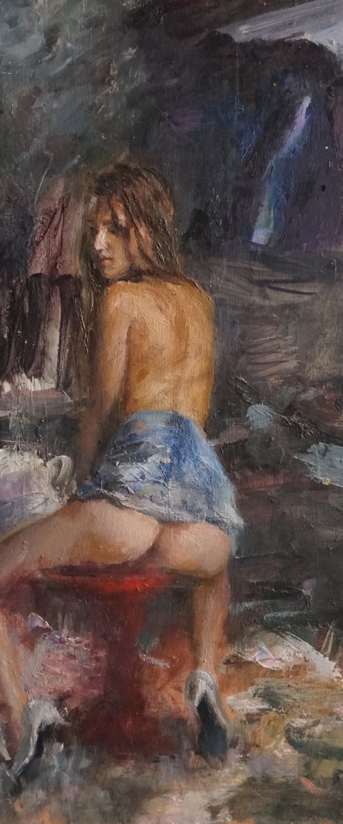 In the backyard by Manuel Leonardi