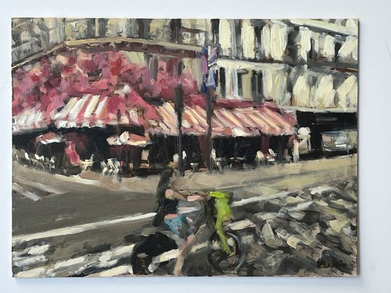 Cycling in Paris