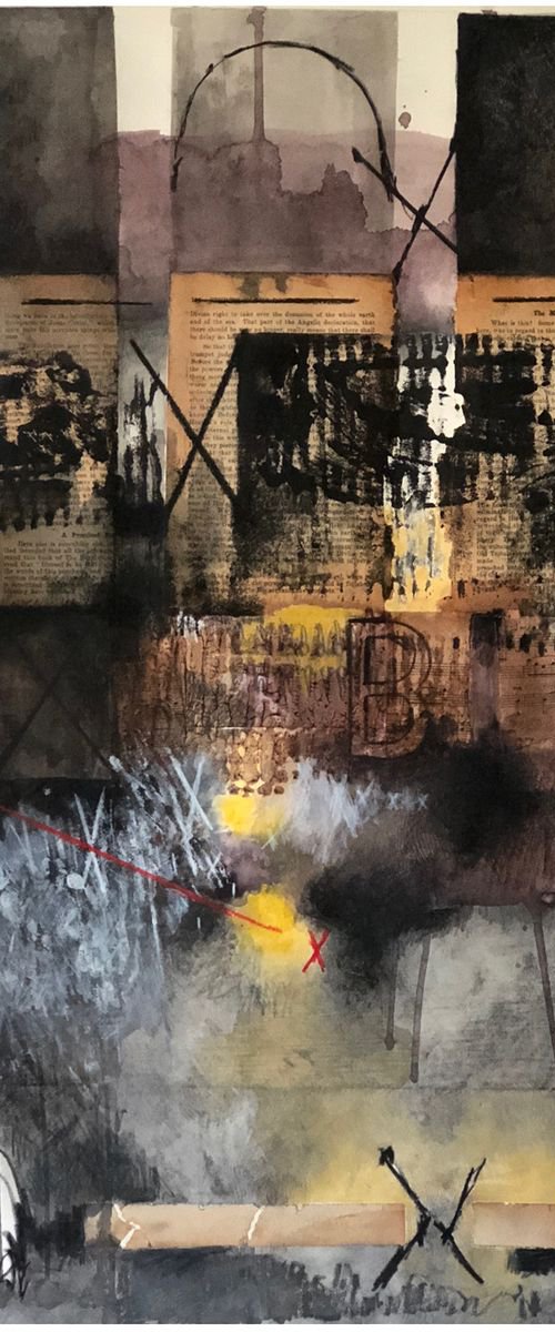 COMPOSITION NO. 174 [ THE MYSTERY OF ] 2018 by G Kustom Kuhl