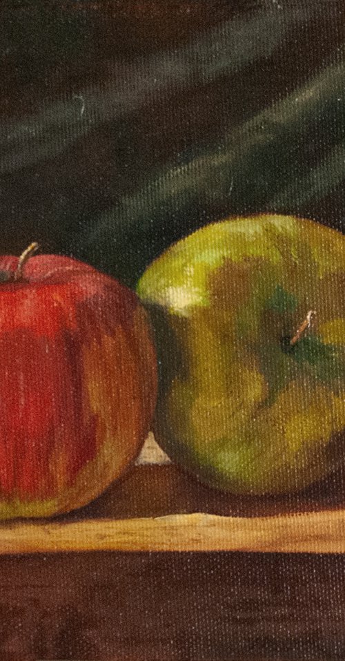 A Pair Of Apples by Nikola Ivanovic