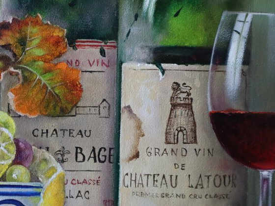 Wine, Painting for Cellar