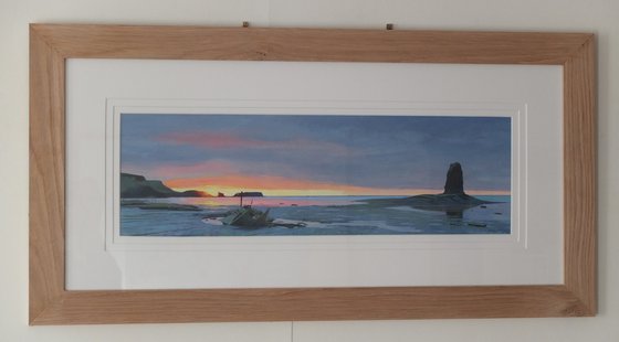 'Saltwick Bay Sunset'
