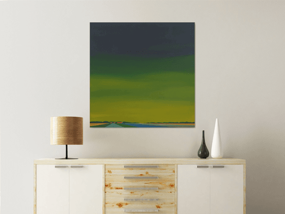 Colourful fields, golden sky (2)