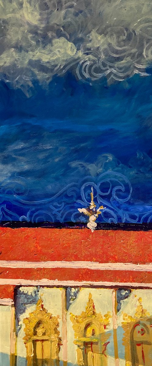 Temple tempest by John Cottee