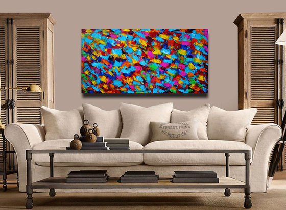 Abstract, 45 christmas sale 900 USD now 745 USD.