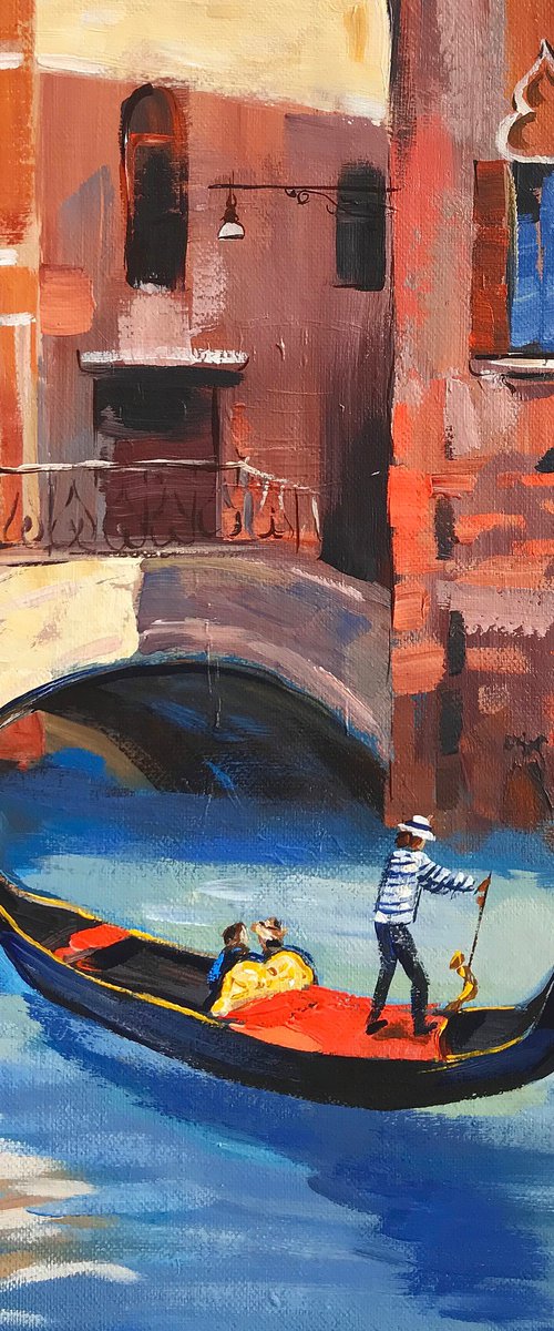 Venice Gondola by Irina Redine