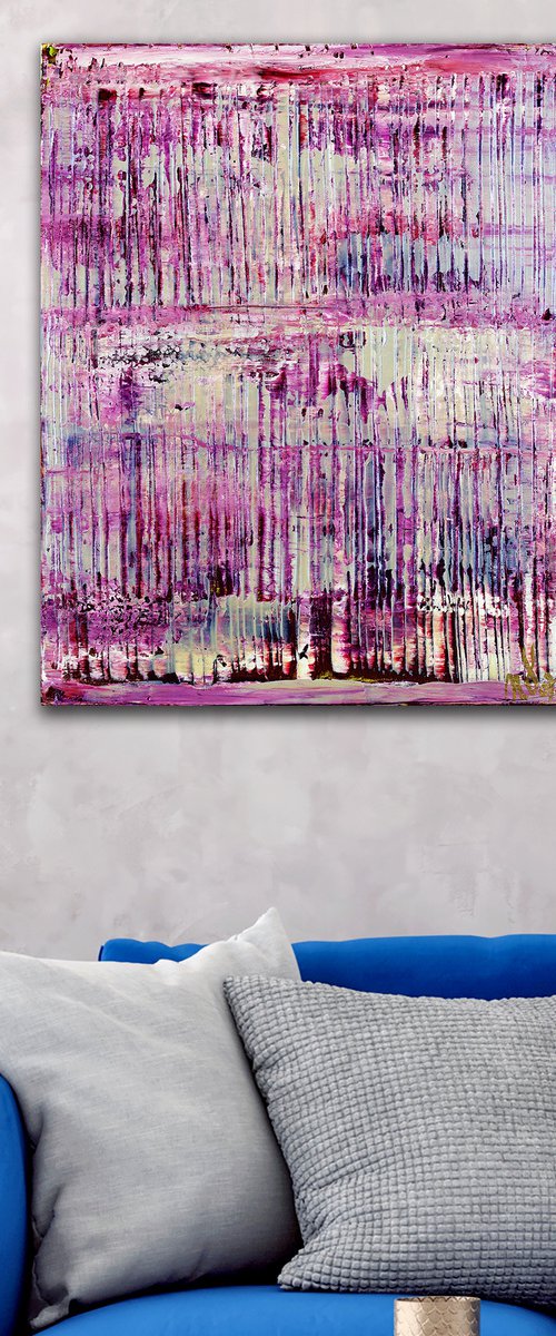 Purple panorama (Changing Iridescent Blue) 2 by Nestor Toro