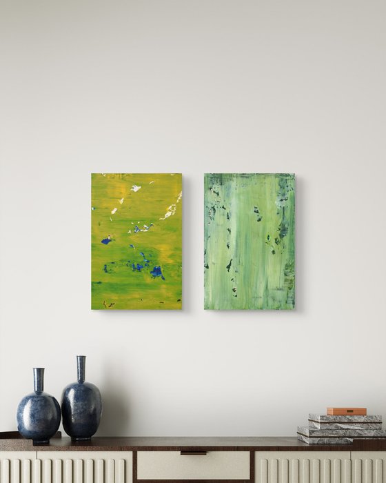 Yellow Leaning Green