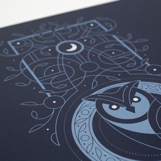Night Owl A2 limited edition screen print