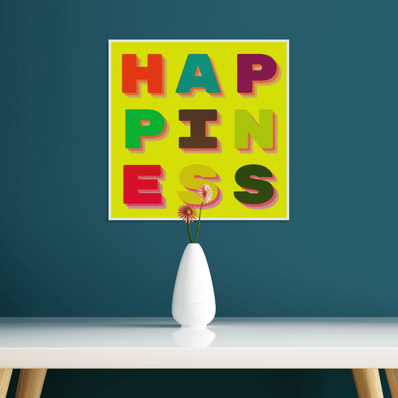 HAPPINESS - yellow
