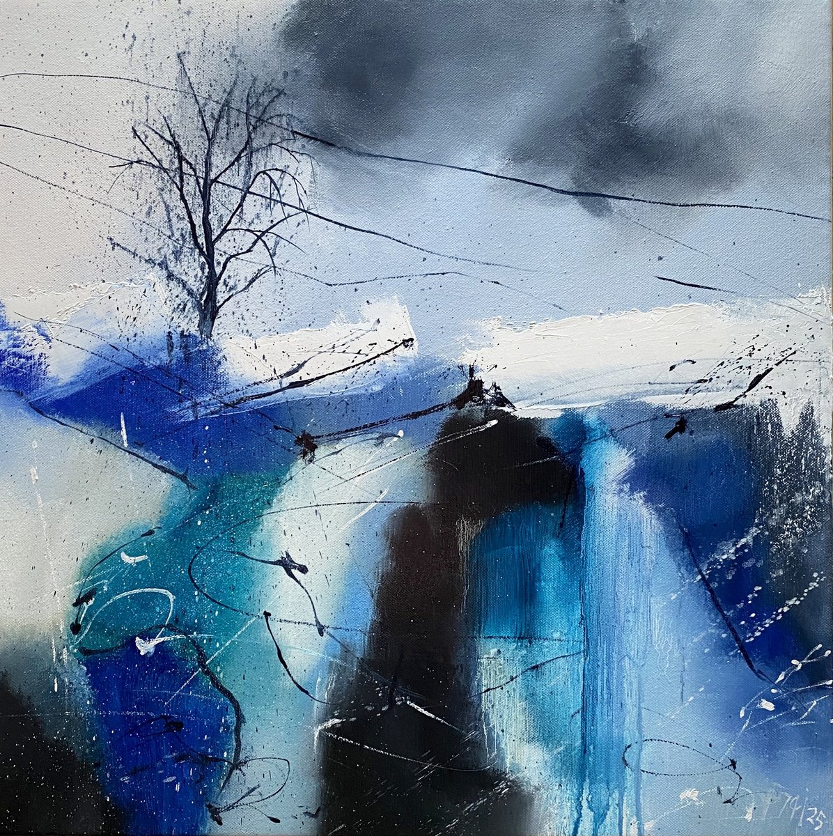 A Cold Day By YS?rei, 20 X 20, Artwork For Sale On Artfinder