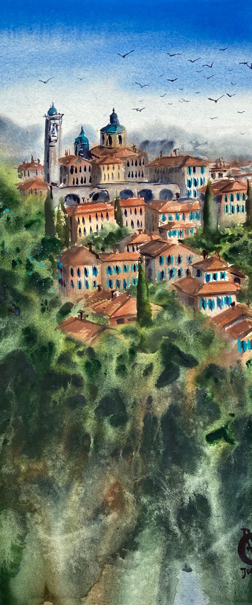 BERGAMO - CITTA ALTA by Valeria Golovenkina