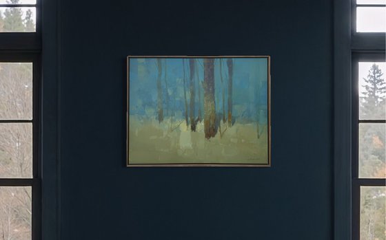 Trees in Turquoise